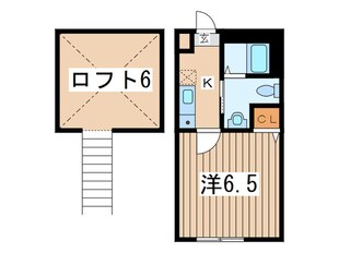 ファーストシティ中央林間の物件間取画像